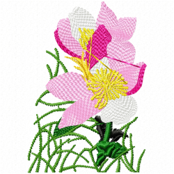 Flowers And Tree Embroidery Design 2 Flowers And Tree Embroidery Design 2